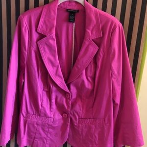 Pink blazer
